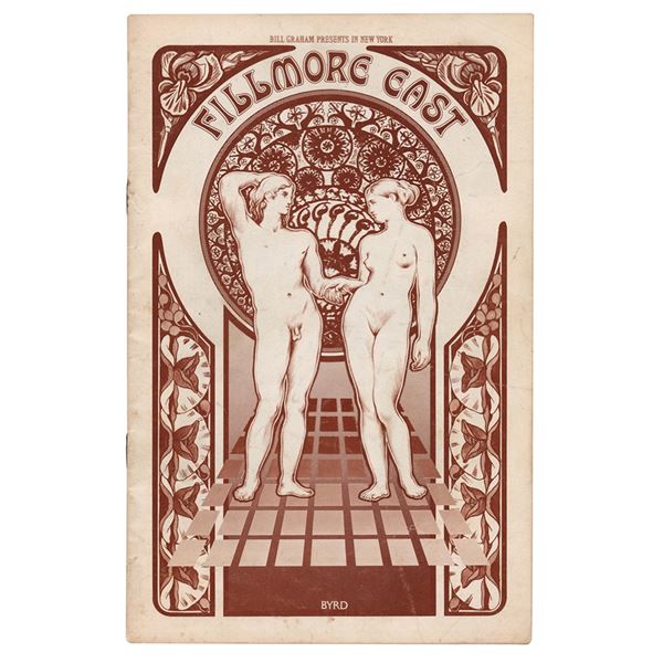 Jimi Hendrix and Band of Gypsys 1969 Fillmore East Program