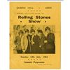 Image 1 : Rolling Stones 1964 Queens Hall Program