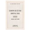 Image 1 : Grateful Dead and Country Joe and the Fish 1969 Fillmore East Program