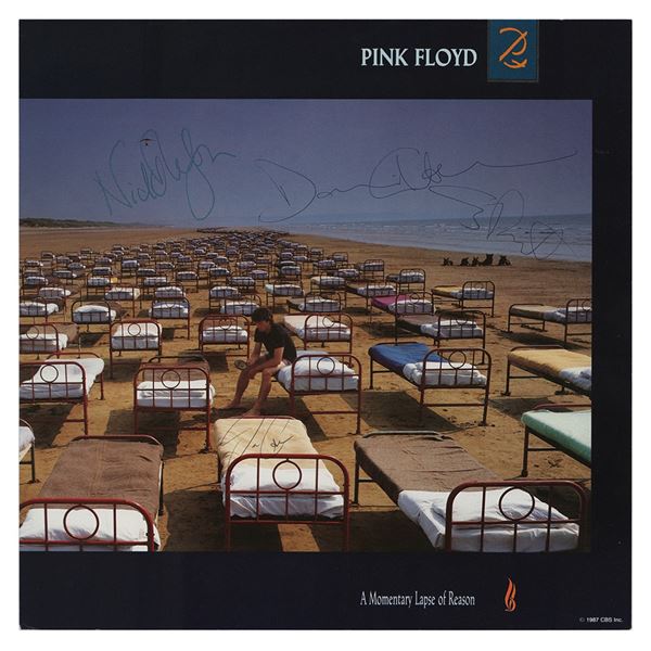 Pink Floyd Signed Album Flat