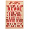 Image 1 : Cotton Club Revue 1940s Wichita Concert Poster