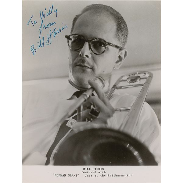 Bill Harris Signed Photograph