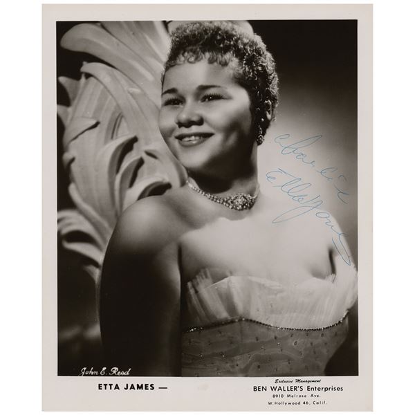 Etta James Signed Photograph
