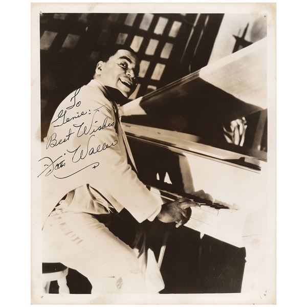 Fats Waller Signed Photograph