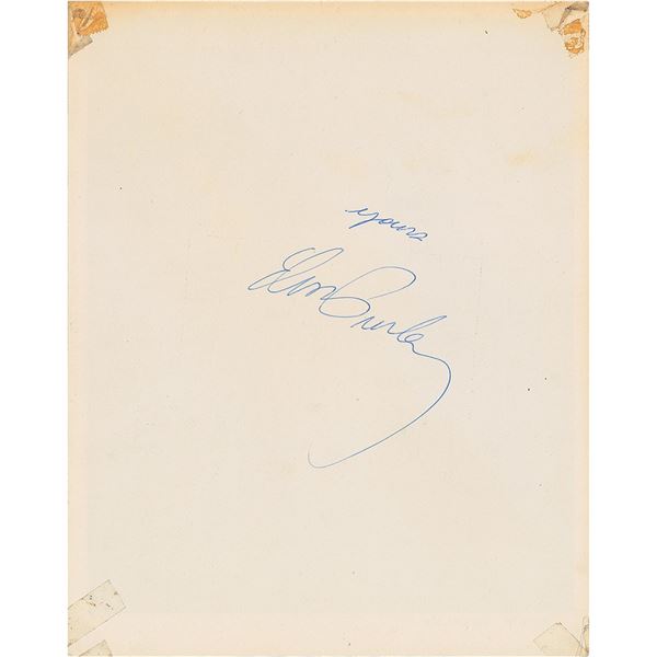 Elvis Presley Signed Photograph