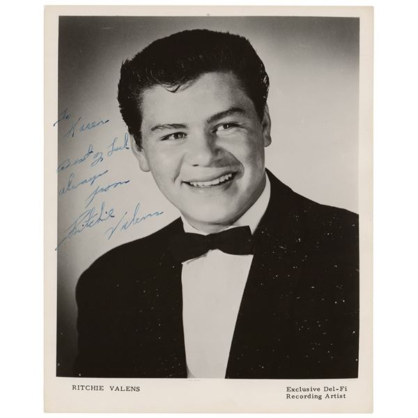 Ritchie Valens Signed Photograph