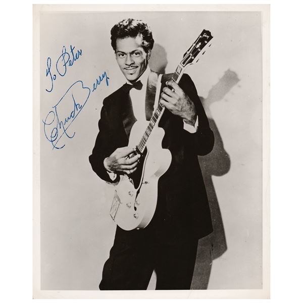Chuck Berry Signed Photograph