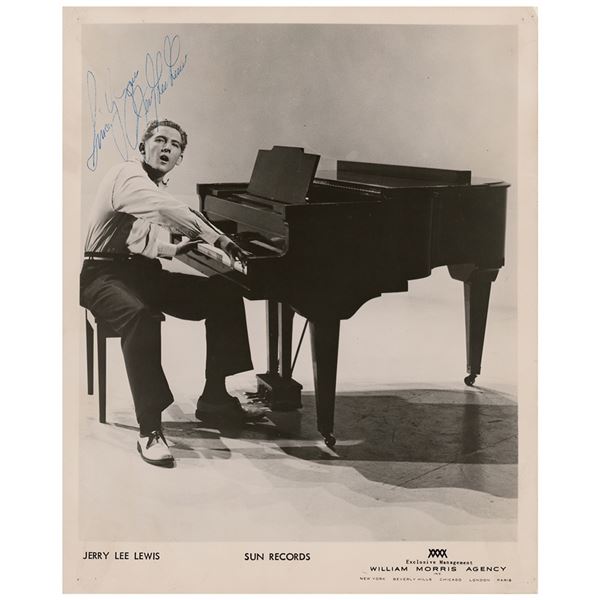 Jerry Lee Lewis Signed Photograph