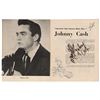 Image 1 : Johnny Cash Signed Program