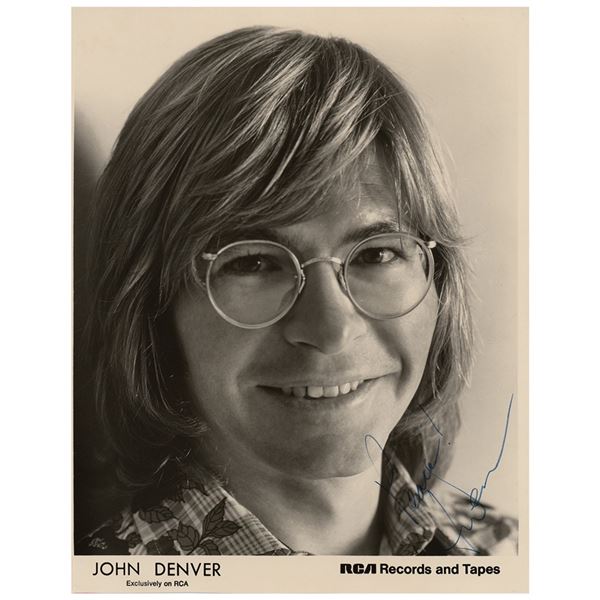 John Denver Signed Photograph