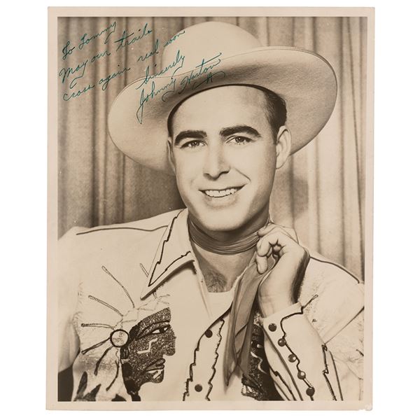 Johnny Horton Signed Photograph