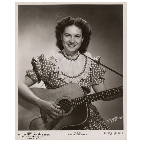 Kitty Wells Signed Photograph