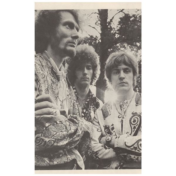 Cream, Jeff Beck, Mick Taylor 1967 Saville Theatre Program