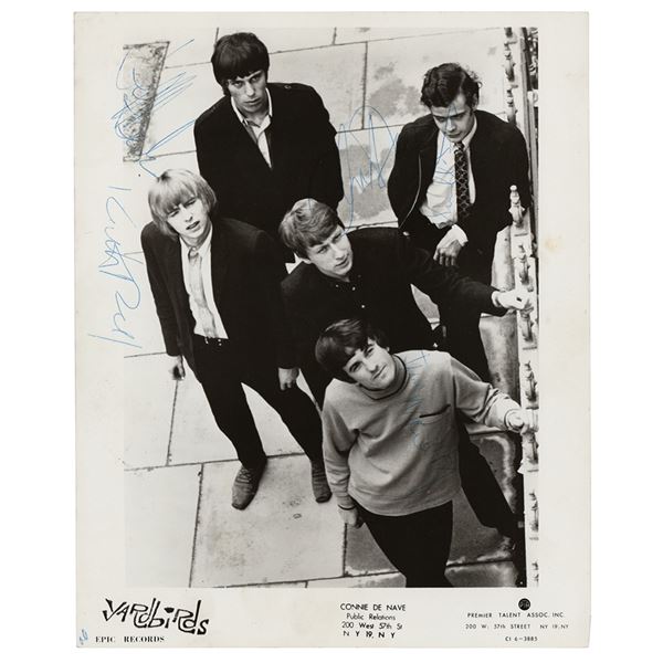 The Yardbirds Signed Photograph