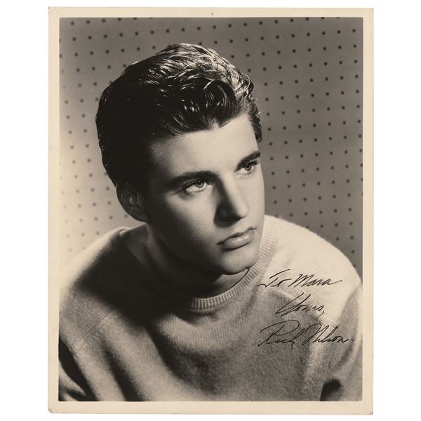 Rick Nelson Signed Photograph