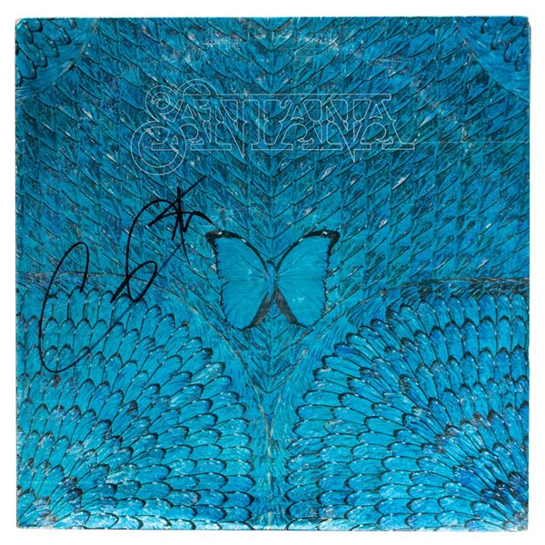 Carlos Santana Signed Album