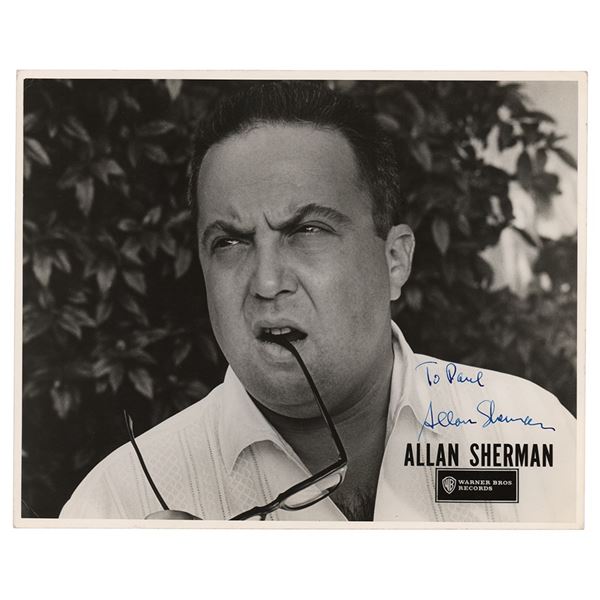 Allan Sherman Signed Photograph