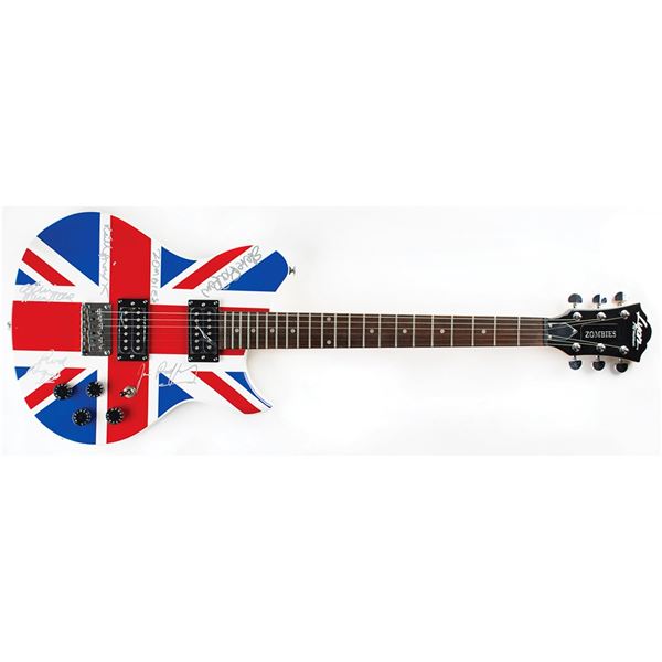 The Zombies Signed Guitar