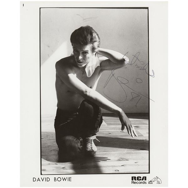 David Bowie Signed Photograph