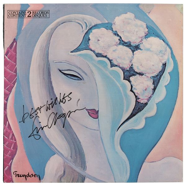 Eric Clapton Signed Album