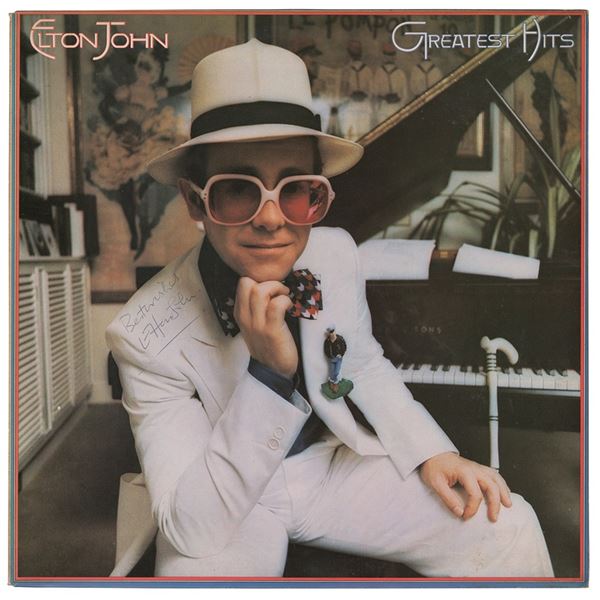 Elton John Signed Album