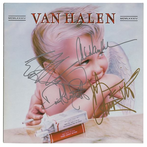 Van Halen Signed Album