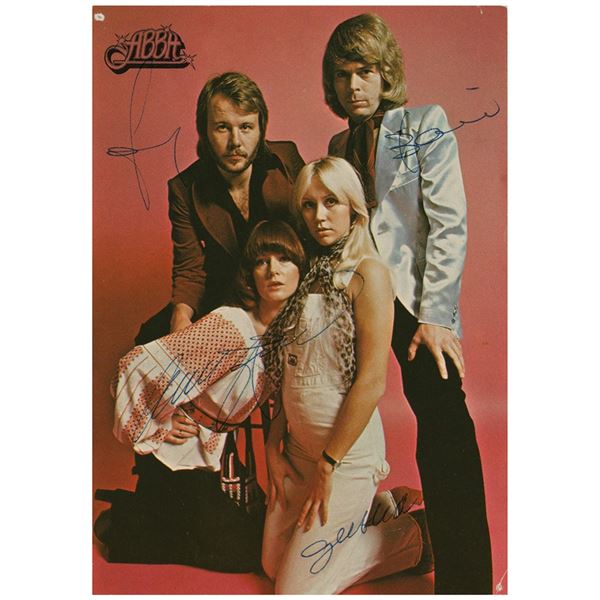 ABBA Signed Photograph