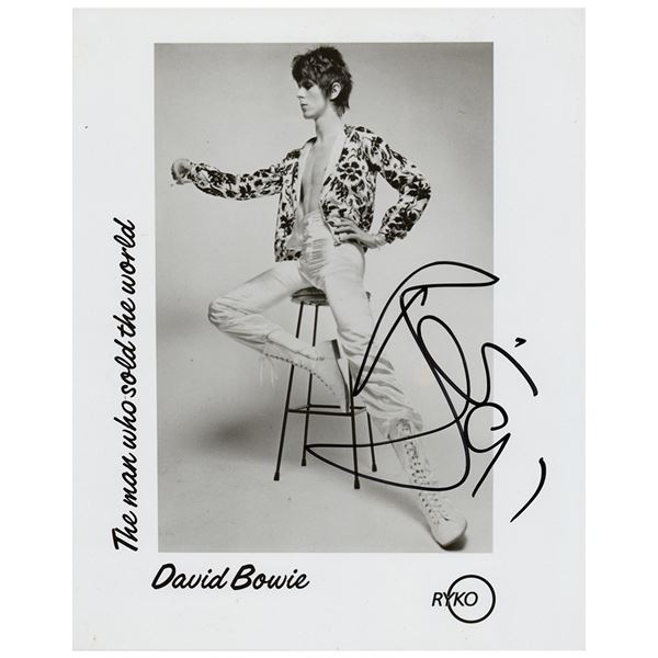 David Bowie Signed Photograph