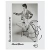 Image 1 : David Bowie Signed Photograph