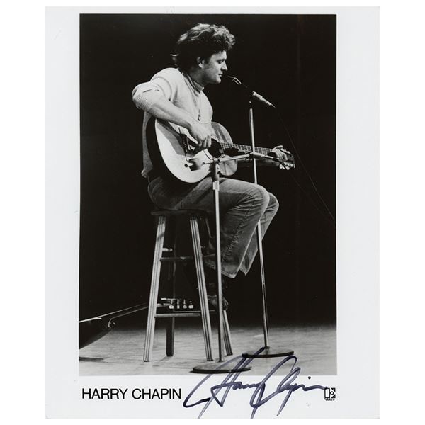 Harry Chapin Signed Photograph