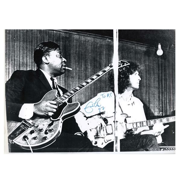 Eric Clapton Signed Photograph