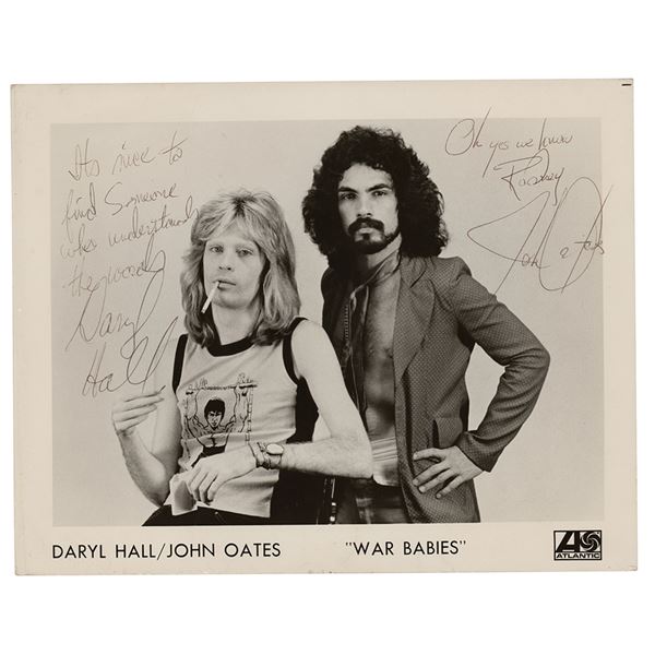 Hall and Oates Signed Photograph