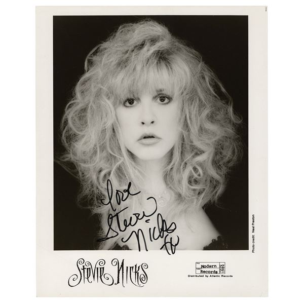 Stevie Nicks Signed Photograph