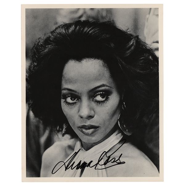 Diana Ross Signed Photograph