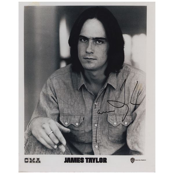 James Taylor Signed Photograph