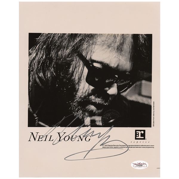 Neil Young Signed Photograph