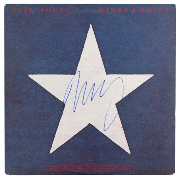 Neil Young Signed Album