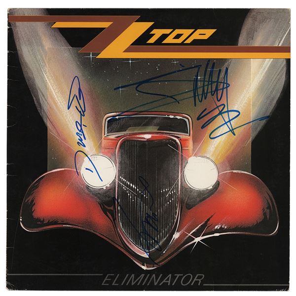 ZZ Top Signed Album