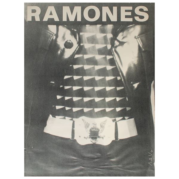 Ramones Arturo Vega Poster