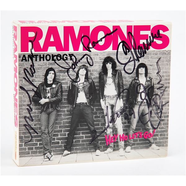 Ramones Signed CD Box Set