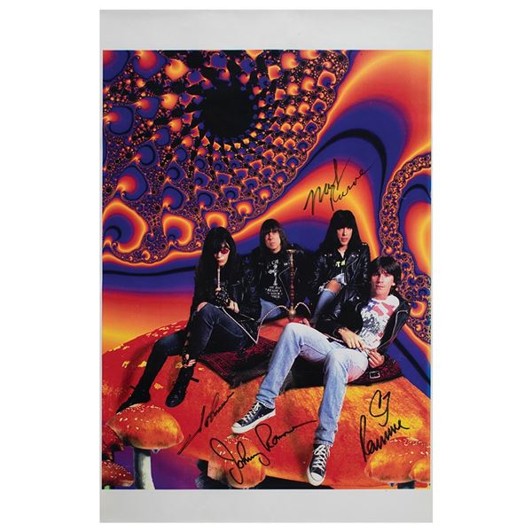 Ramones Signed Poster