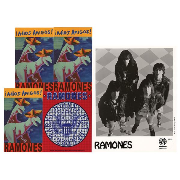 Ramones (5) Ephemera Lot