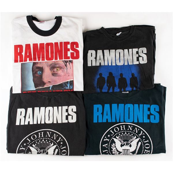 Ramones Lot of (4) Promotional Shirts