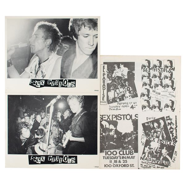 Sex Pistols 1977 'God Save The Queen' Glitterbest Press Kit