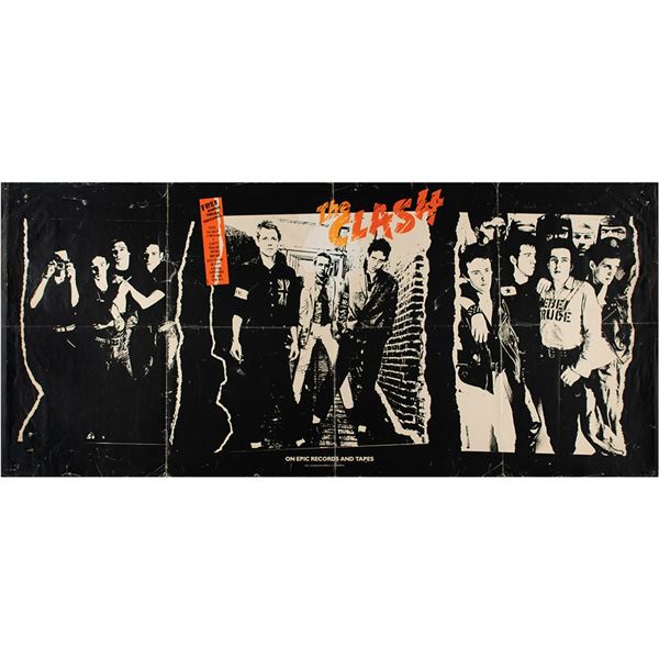 The Clash 1979 Debut Album Poster