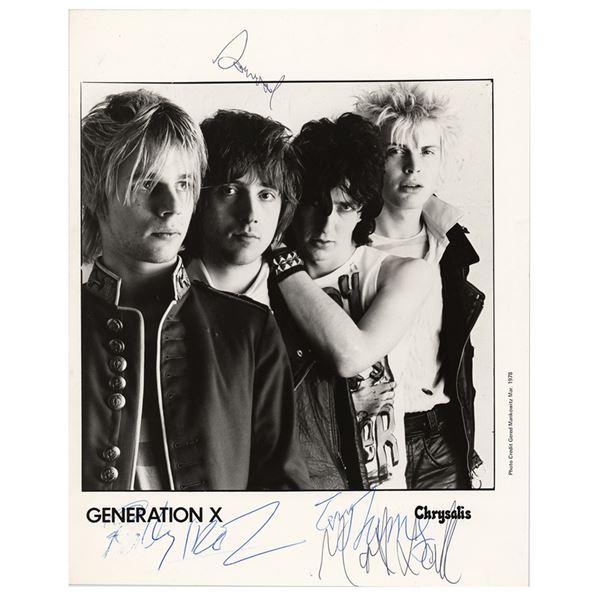 Generation X Signed Photograph