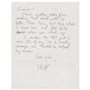 Image 1 : Richard Hell Autograph Letter Signed