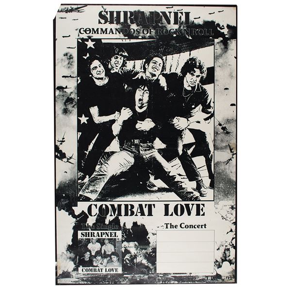 Shrapnel 1979 'Combat Love' Poster