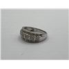 Image 2 : LADIES 10KT WHITE GOLD DIAMOND SET DRESS RING, 30 ROUND BRILLIANT CUT DIAMONDS