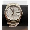 Image 1 : ROLEX 18KT WHITE GOLD GENTS WRIST WATCH, OYSTER PERPETUAL DAY-DATE, ROUND SHAPED 18KT WHITE GOLD